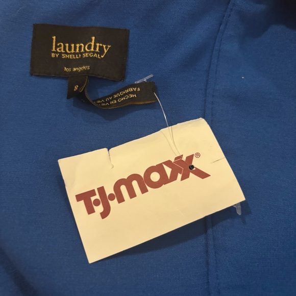 NWT Laundry by Shelli Segal dress in tide pool blue - Size 8 - Picture 4 of 4